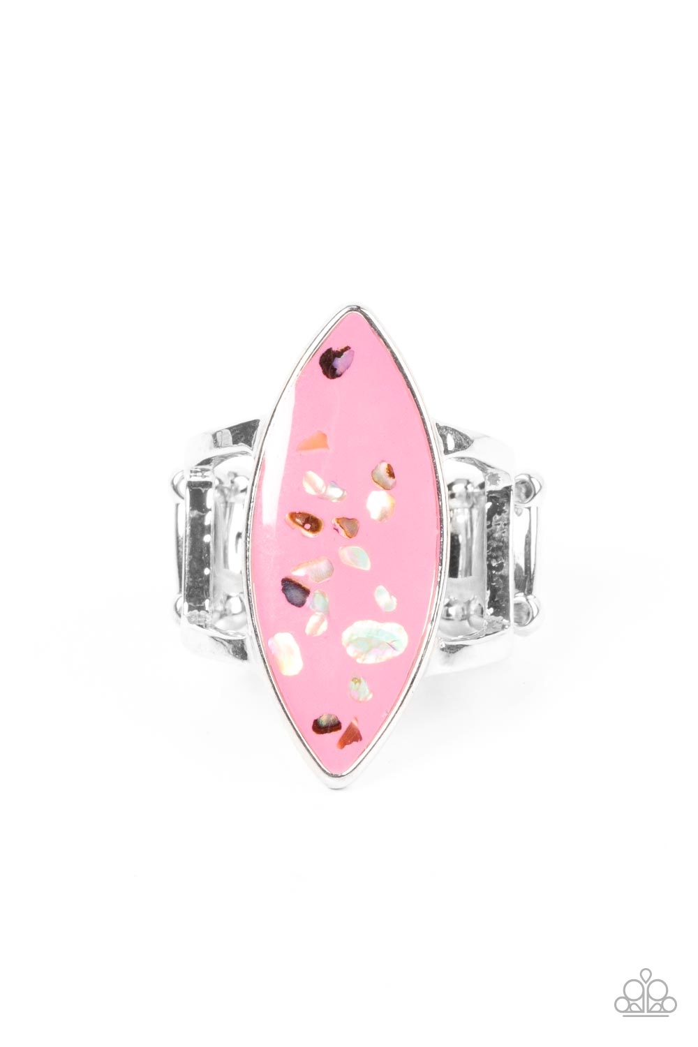 Oceanic Odyssey - Pink Paparazzi Ring (R394)