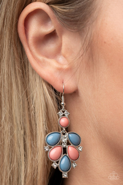 Transcendental Teardrops - Multi Paparazzi Earring (#3862)