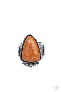 Authentically Adobe - Brown Paparazzi Ring (P69)