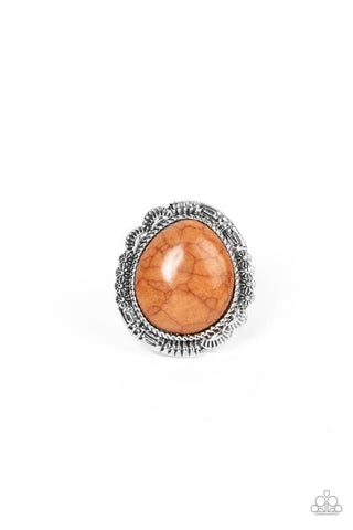 Salt of the Earth - Brown Paparazzi Ring (P3)