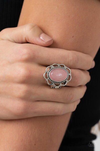 Gemstone Eden - Pink Paparazzi Ring (R399)