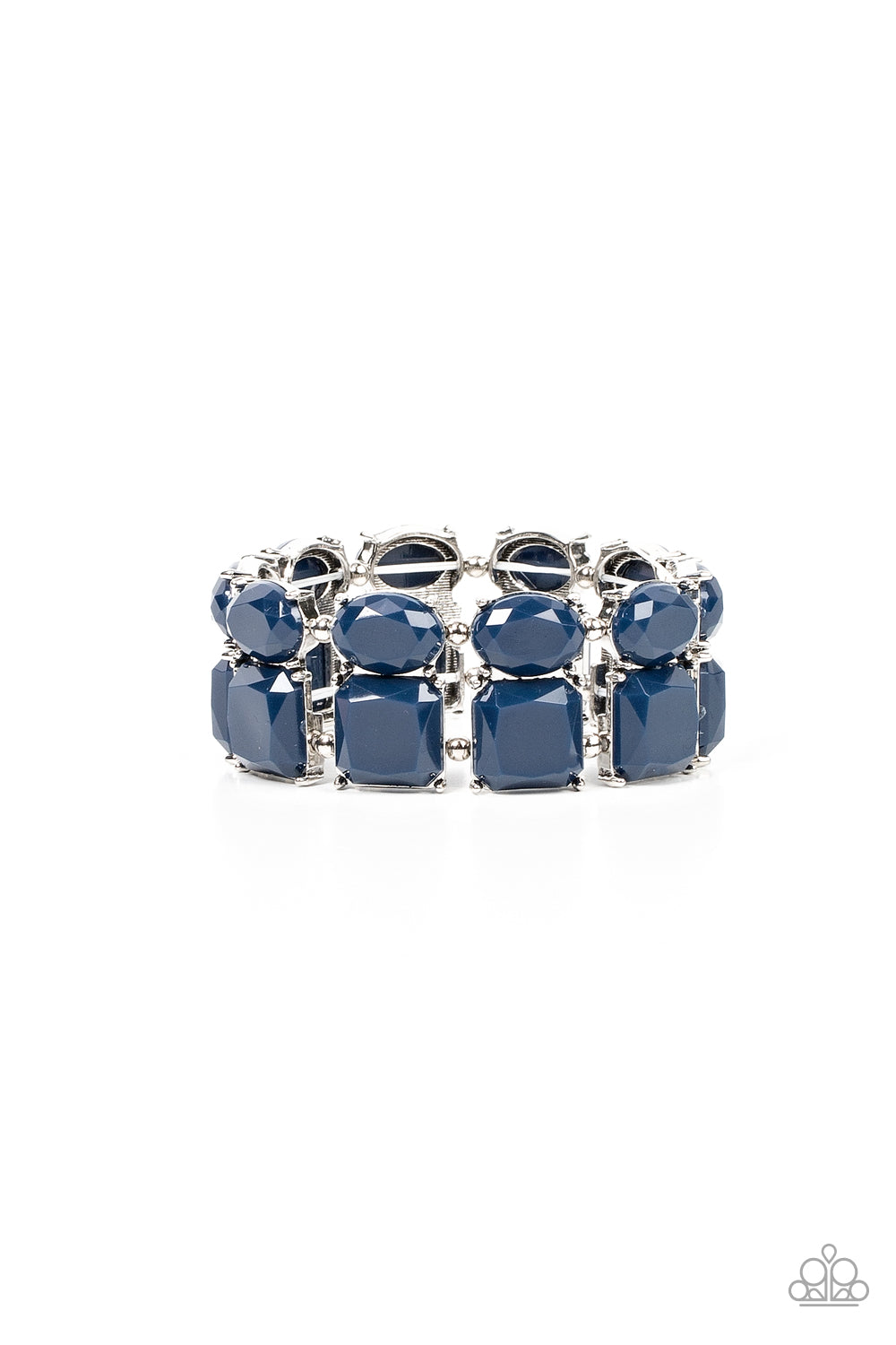 Dont Forget Your Toga - Blue Paparazzi Bracelet (PZ-5452)