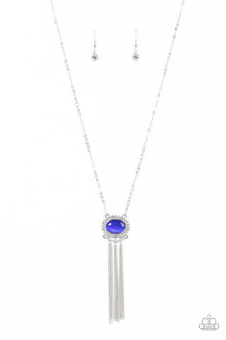 Happily Ever Ethereal - Blue Paparazzi Necklace (#2975)