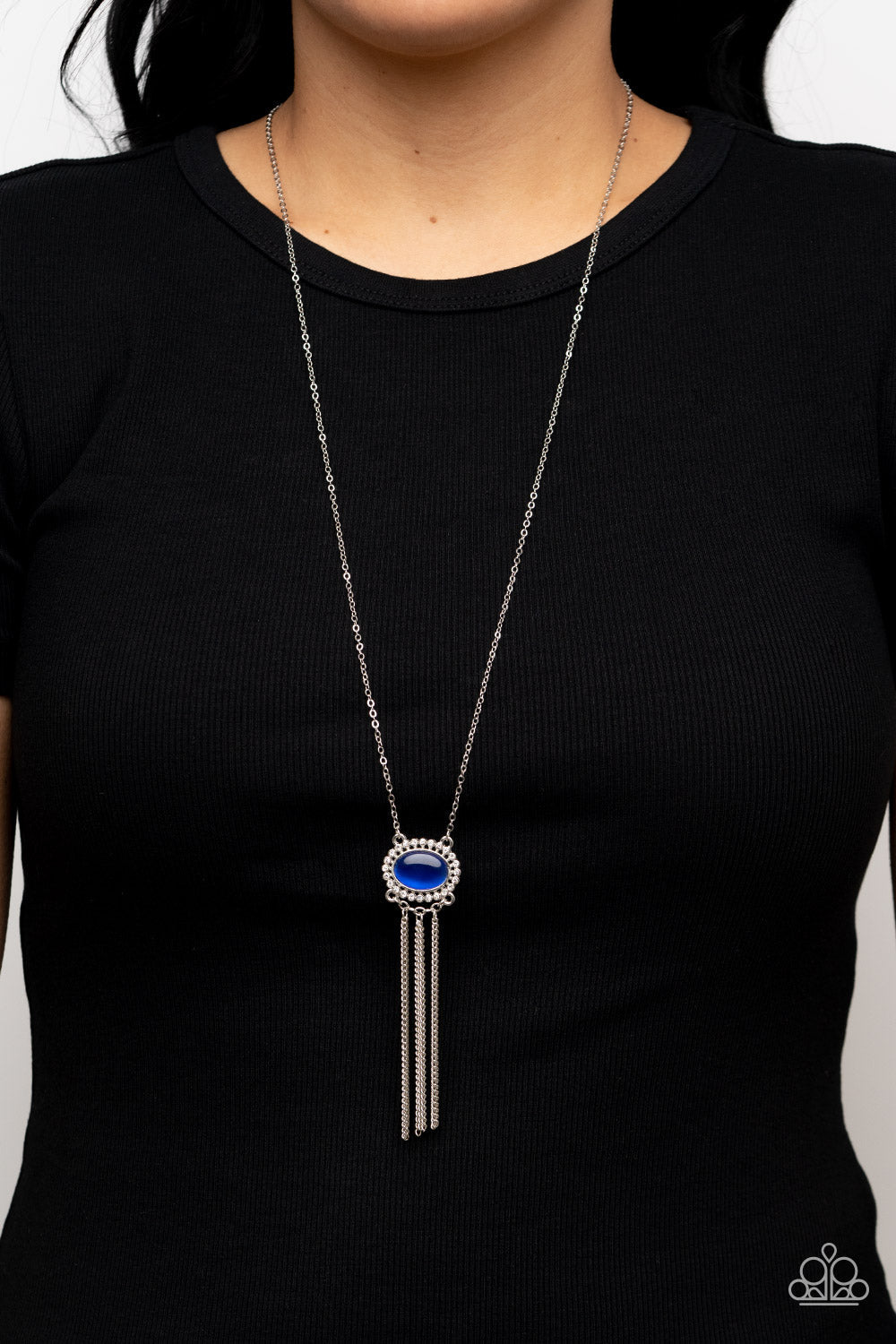 Happily Ever Ethereal - Blue Paparazzi Necklace (#2975)