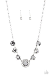 Extravagant Extravaganza - Silver Paparazzi Necklace (#3488)
