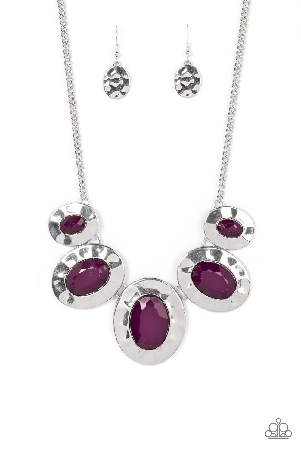 Rivera Rendezvous - Purple Paparazzi Necklace (#1478)