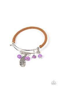 Running a-FOWL - Purple Paparazzi Bracelet (#3613)