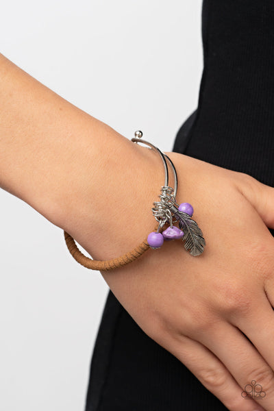 Running a-FOWL - Purple Paparazzi Bracelet (#3613)