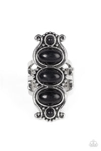 Roswell Relic - Black Paparazzi Ring (P10)