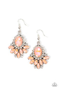 Magic Spell Sparkle - Orange Paparazzi Earring (#3503)