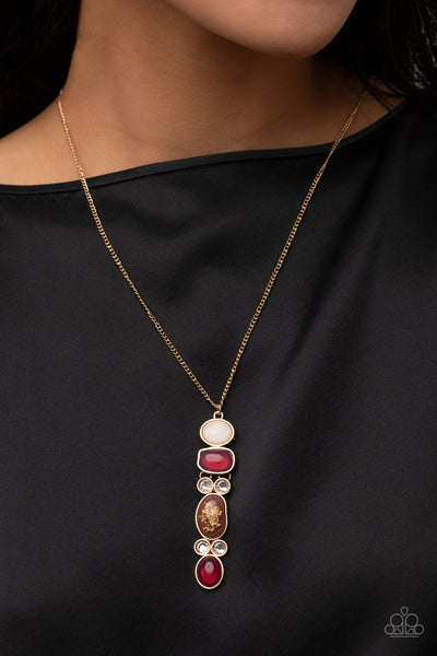 Totem Treasure - Purple Paparazzi Necklace (#622)