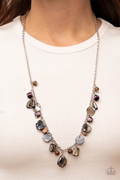 Caribbean Charisma - Pink Paparazzi Necklace