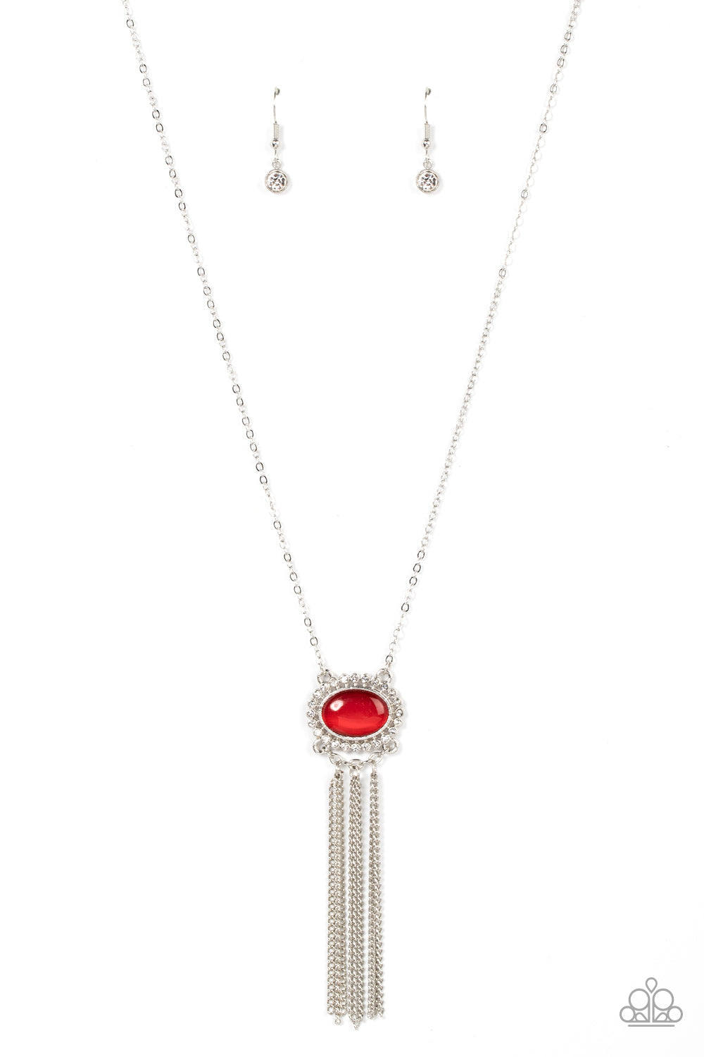 Happily Ever Ethereal - Red Paparazzi Necklace (#3374)