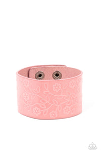 Rosy Wrap Up - Pink Paparazzi Bracelet (W219)