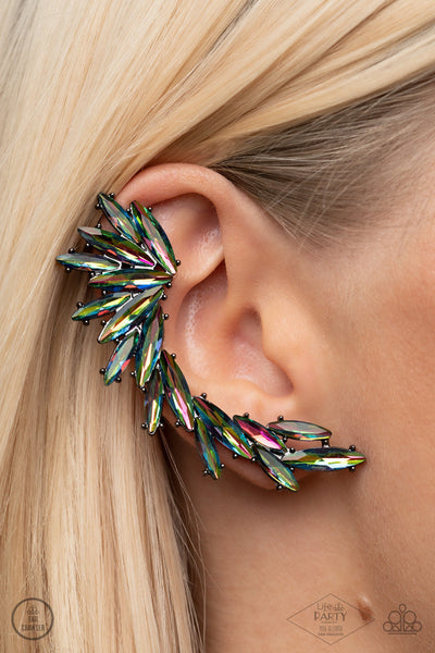 Because ICE Said So - Multi Paparazzi Earring