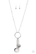Trinket Twinkle - Pink Paparazzi Necklace (#3677)