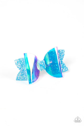 Futuristic Favorite - Blue Paparazzi Hair Accessories (#457)