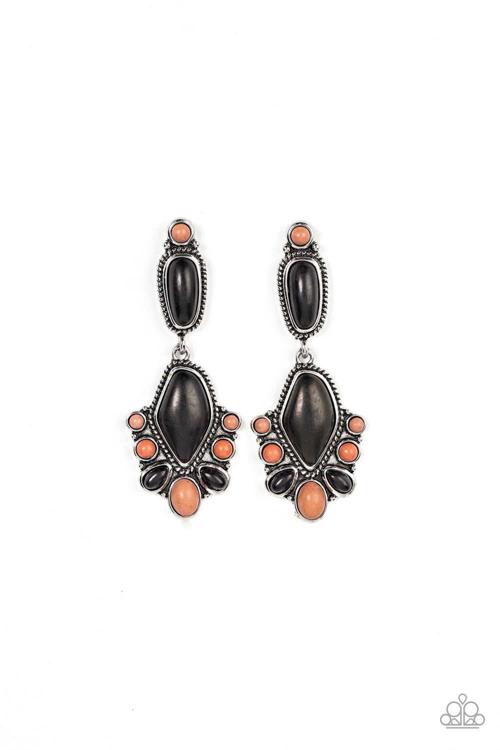 Terrestrial Talisman - Multi Paparazzi Earring (PZ-5025)