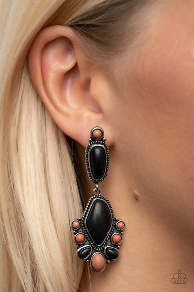 Terrestrial Talisman - Multi Paparazzi Earring (5025)