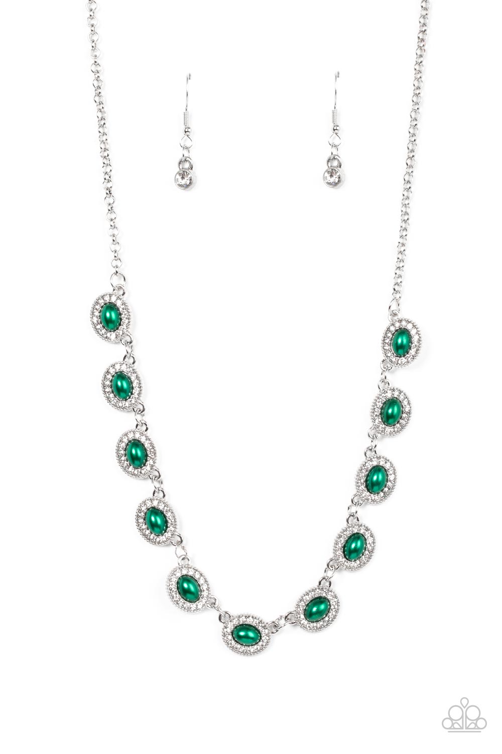 Modest Masterpiece - Green Paparazzi Necklace (#205)