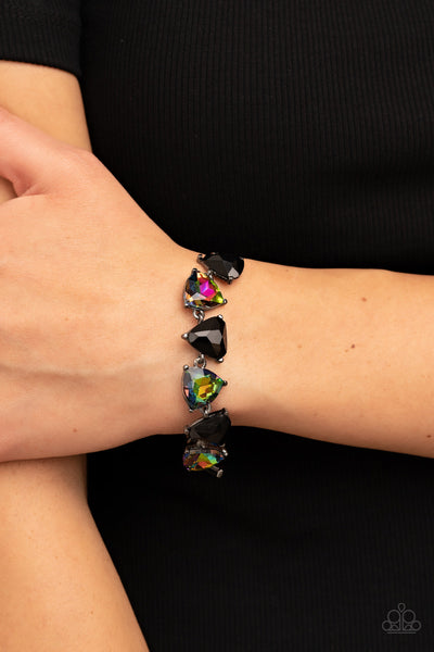 Pumped up Prisms - Multi Paparazzi Bracelet (#1322)