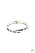 Sideswiping Shimmer - Blue Paparazzi Bracelet