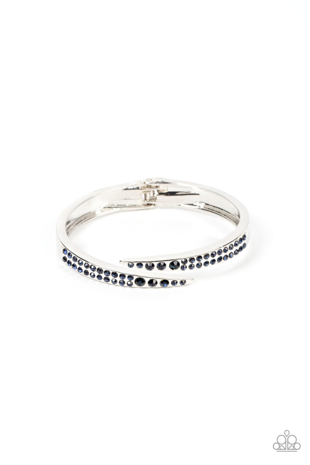 Sideswiping Shimmer - Blue Paparazzi Bracelet