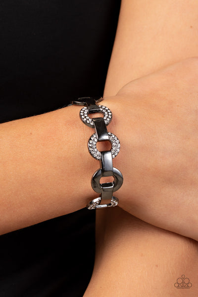 Revolutionary Romantic - Black Paparazzi Bracelet (#3785)