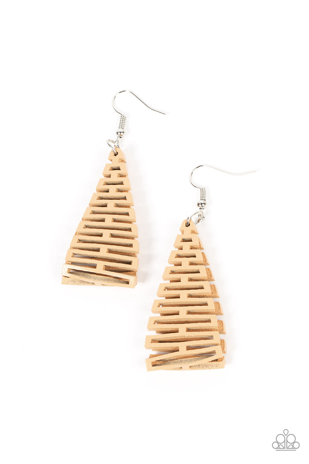 Urban Delirium - Brown Paparazzi Earring