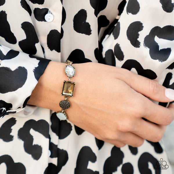 Jewelry Box Bauble - Brass Paparazzi Bracelet