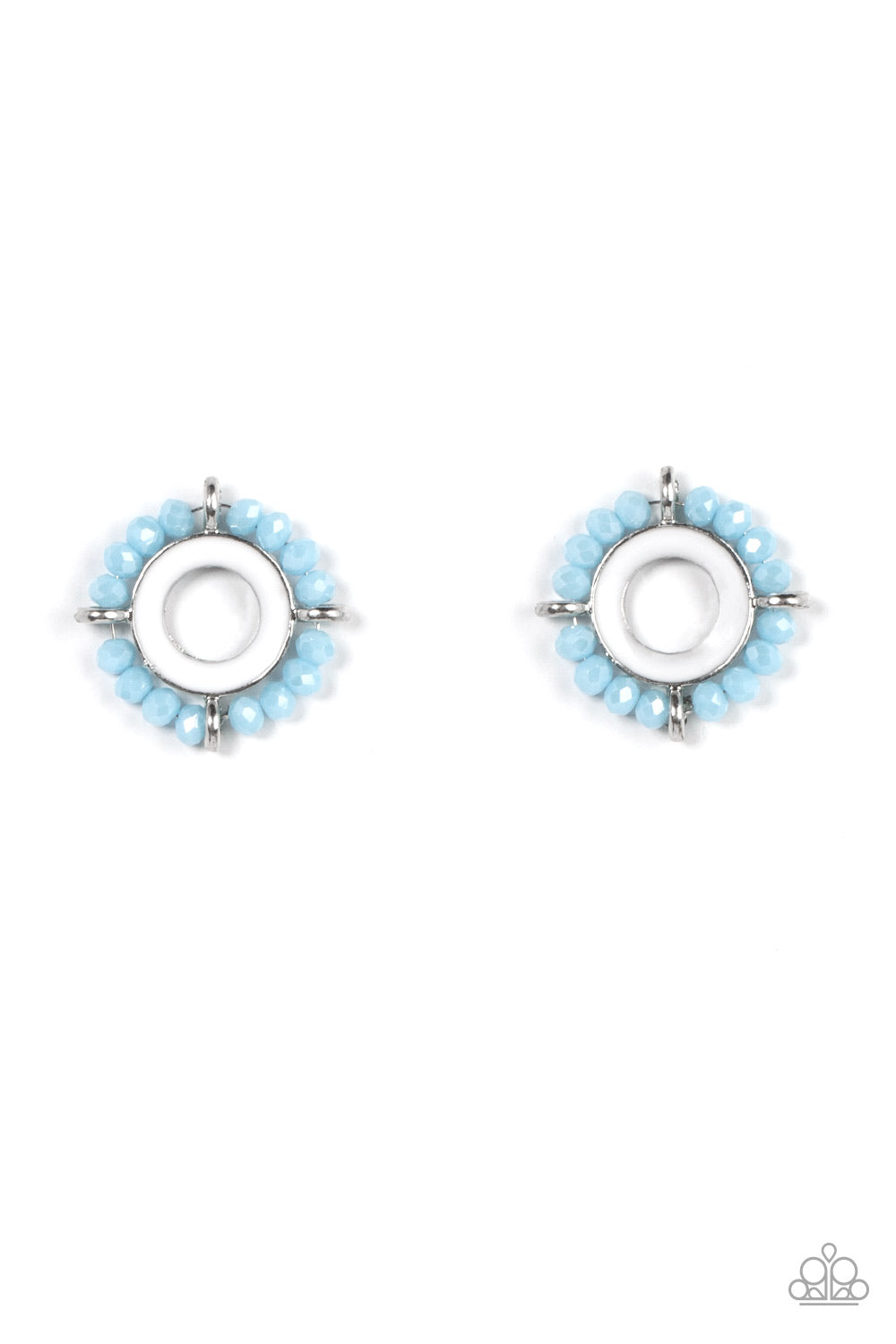 Nautical Notion - Blue Paparazzi Earring (#1728)