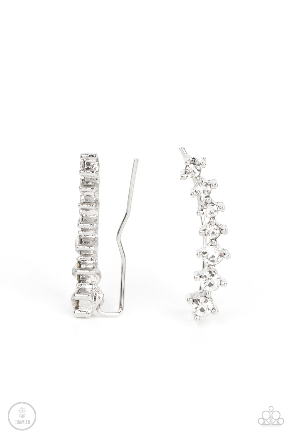 PRISMATIC and Proper - White Paparazzi Earring (5102)