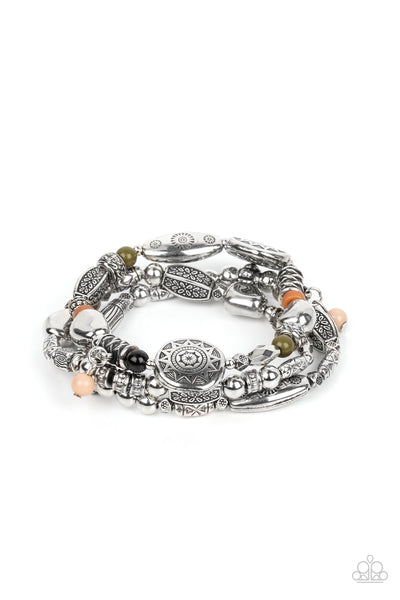 Western Quest - Multi Paparazzi Bracelet (#4207)