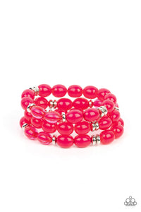 Coastal Coastin - Pink Paparazzi Bracelet