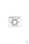 Lights, SELFIE, Action! - Silver Paparazzi Bracelet (W214)