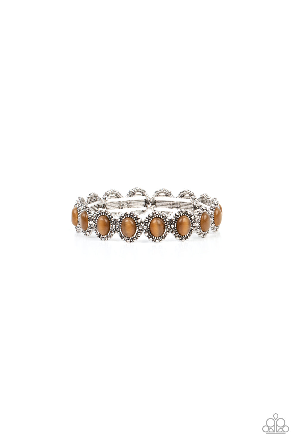 Sweet Oblivion - Brown Paparazzi Bracelet (#1476)