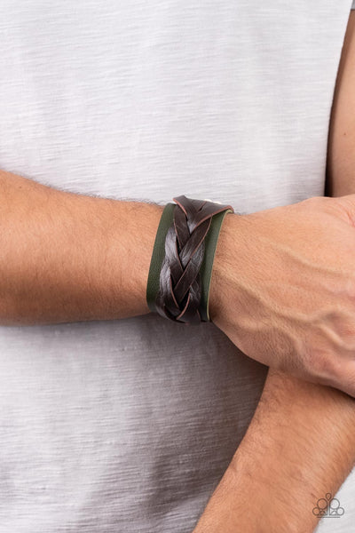 Rein it in - Green Paparazzi Bracelet (UB150)