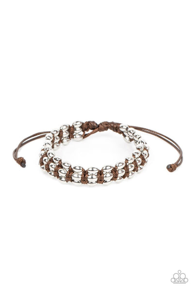 A True BEAD-liever - Brown Paparazzi Bracelet (#1203)