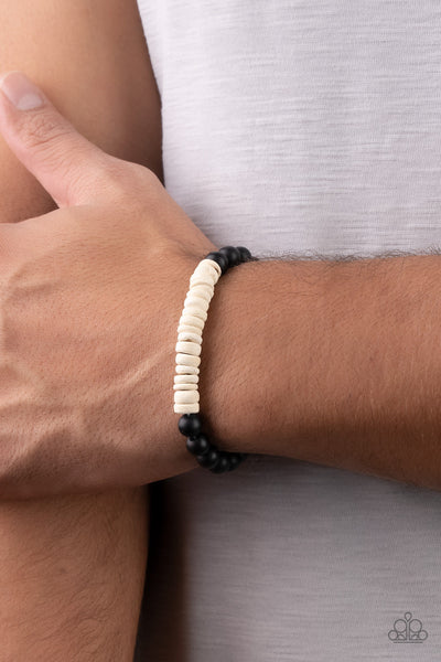 Recreational Remedy - White Paparazzi Bracelet (#3953)