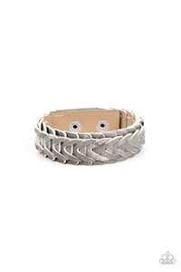 Western Nomad - Silver Paparazzi Bracelet (W119)