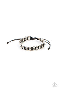 A True BEAD-liever - Black Paparazzi Bracelet (#064)