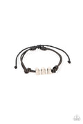 Bolt Out - Black Paparazzi Bracelet (#5414)