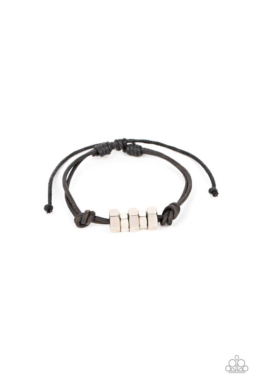 Bolt Out - Black Paparazzi Bracelet (#5414)