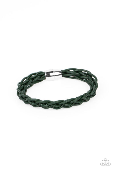 Cattle Ranch - Green Paparazzi Bracelet (#5460)