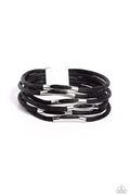 Magnetic Personality - Black  Paparazzi Bracelet (PZ-1264)