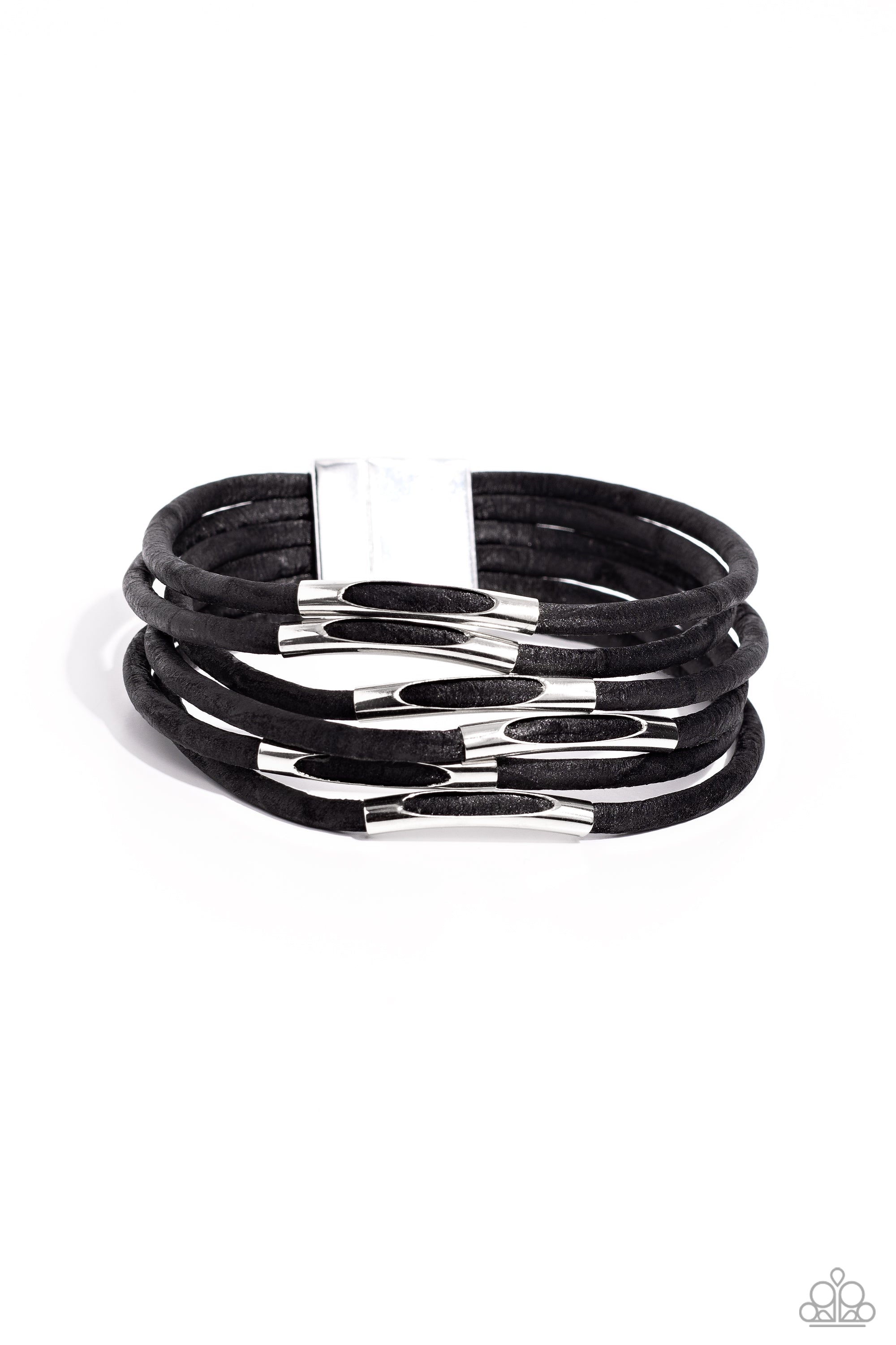 Magnetic Personality - Black  Paparazzi Bracelet (PZ-1264)