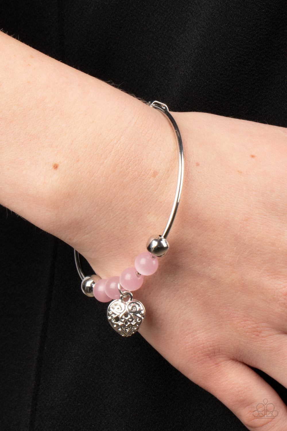 Vintage Vows - Pink Paparazzi Bracelet (2344)