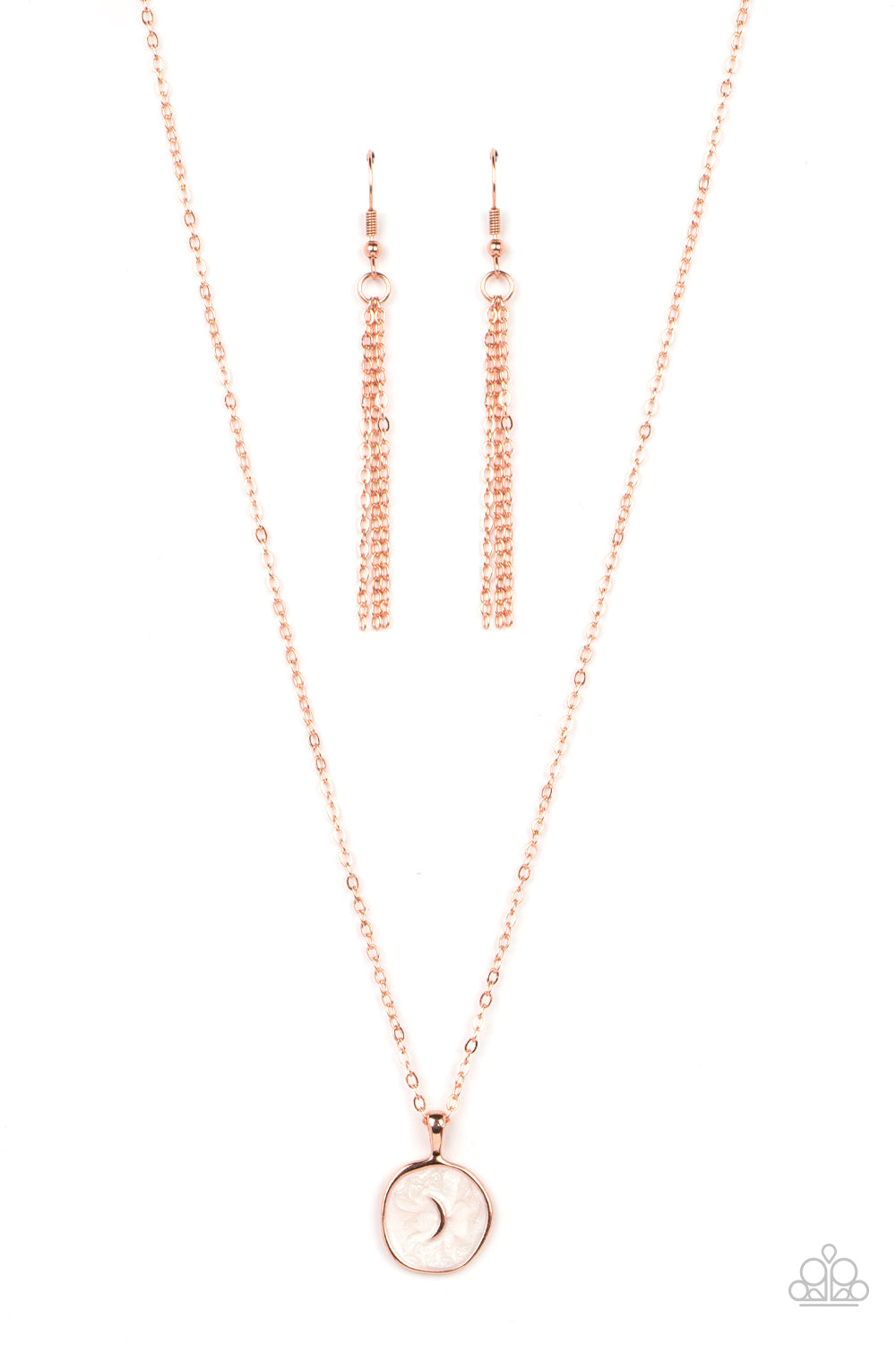 Moon Magic - Copper Paparazzi Necklace (#4932)