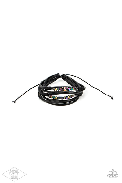 Prismatically Dramatic - Multi Paparazzi Bracelet