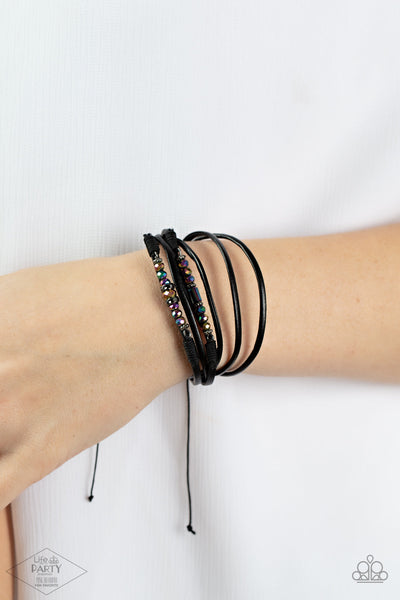 Prismatically Dramatic - Multi Paparazzi Bracelet